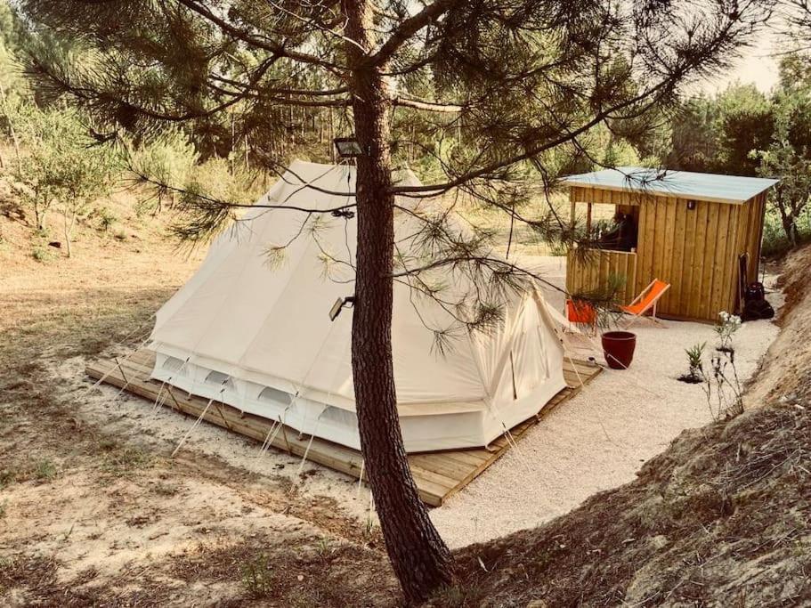 Tente Glamping Nature Et Ocean, Rogil Exterior foto